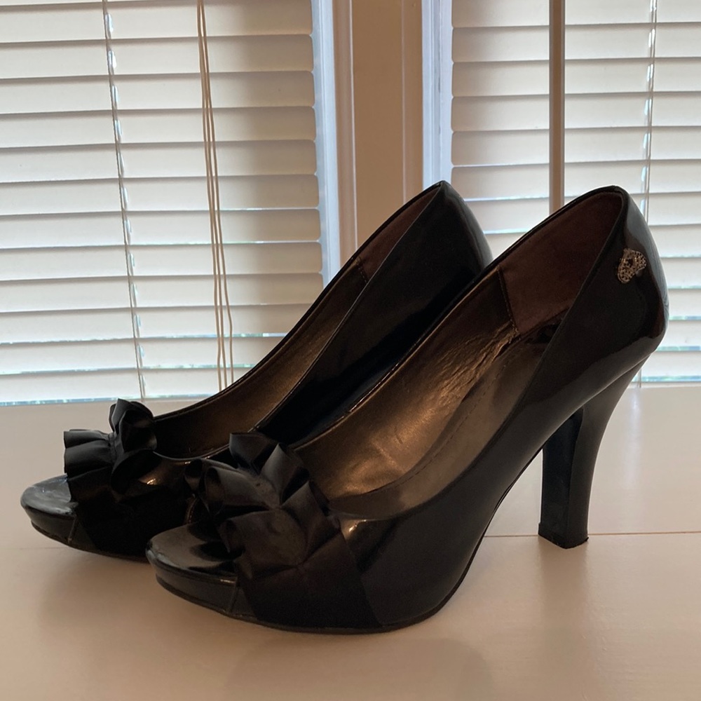 Black Fergalicious Heels